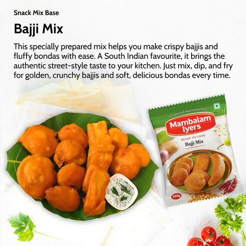 Mambalam Iyers Bajji Mix - Distacart