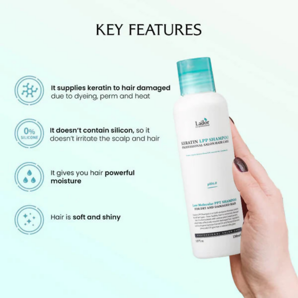 La'dor Luxe Keratin Haircare Duo - Keratin Lpp Shampoo And Hydro Lpp Treatment - Distacart