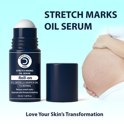 Dermistry Stretch Marks Scar Removal Roll On Oil Serum - Distacart