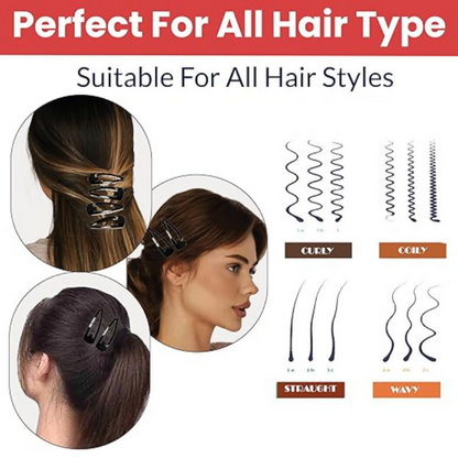 ̌Bronson Professional Tic Tac Hair Clips - Dista