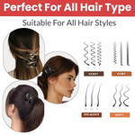 Thumbnail for ̌Bronson Professional Tic Tac Hair Clips - Dista
