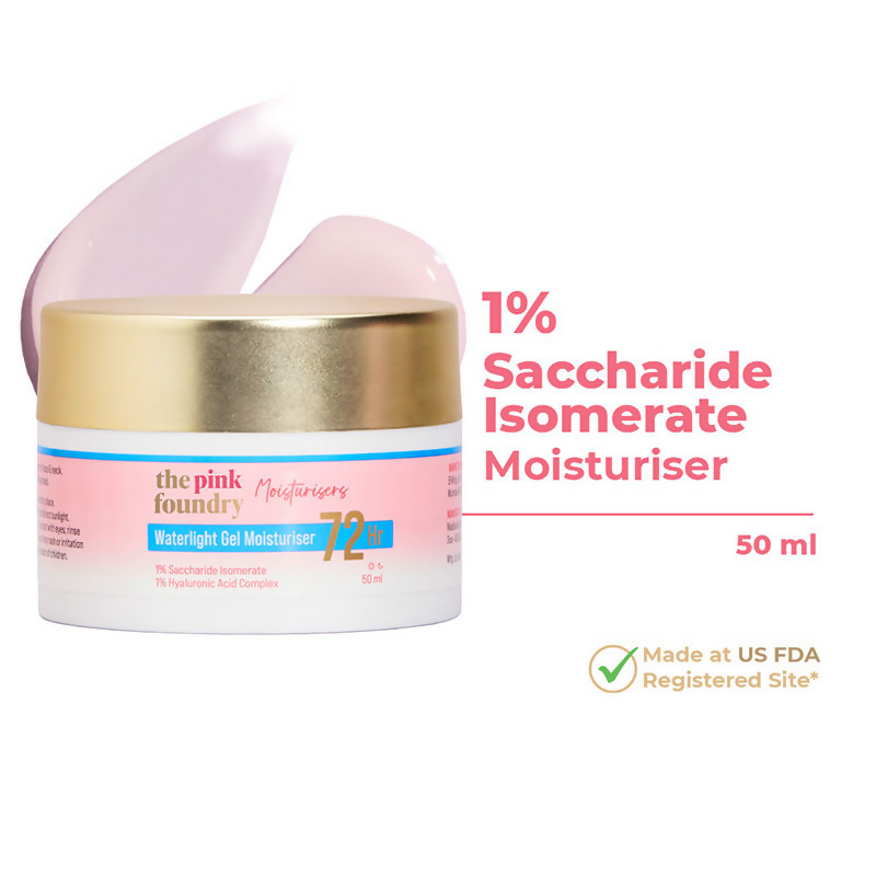 The Pink Foundry 72Hr Waterlight Gel Moisturiser - Distacart