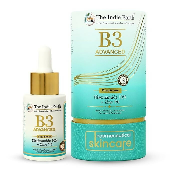 The Indie Earth B3 Advanced Niacinamide 10% & Zinc 1 % Face Serum - Distacart