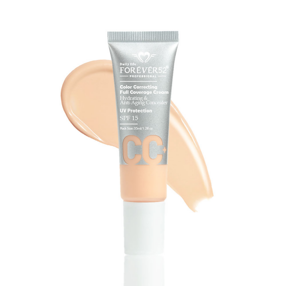 Daily Life Forever52 Color Correcting Full Coverage Cream - Blonde 001 - Distacart