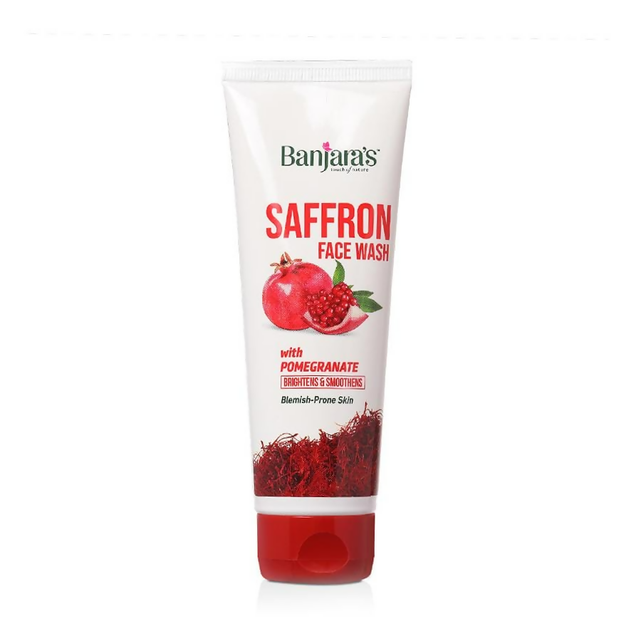 Banjara's Saffron Face Wash with Pomegranate