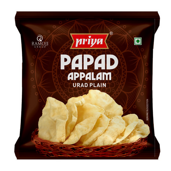 Priya Urad Dal Papad - Plain