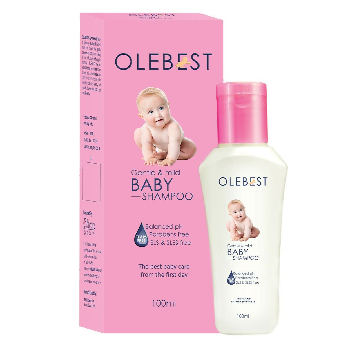 Olebest Gentle and Mild Baby Shampoo - Distacart