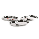 Thumbnail for Sumeet Stainless Steel Dinner Plates - Dista