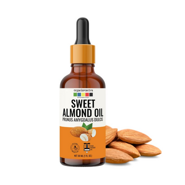 Organix Mantra Sweet Almond Body Oil for Hair & Face Nourishment - Distacart