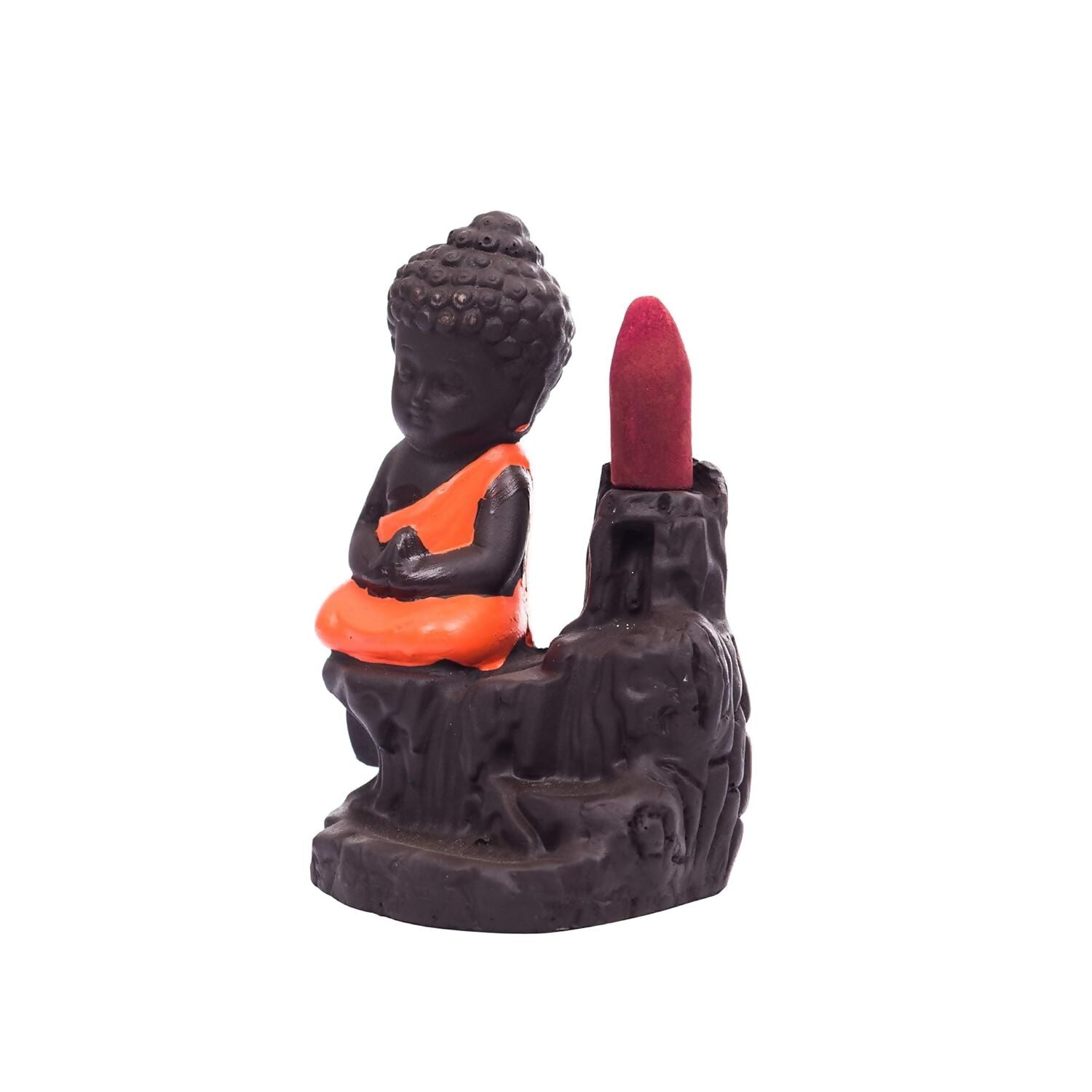 eCraftIndia Meditating Monk Buddha Idol - Distacart