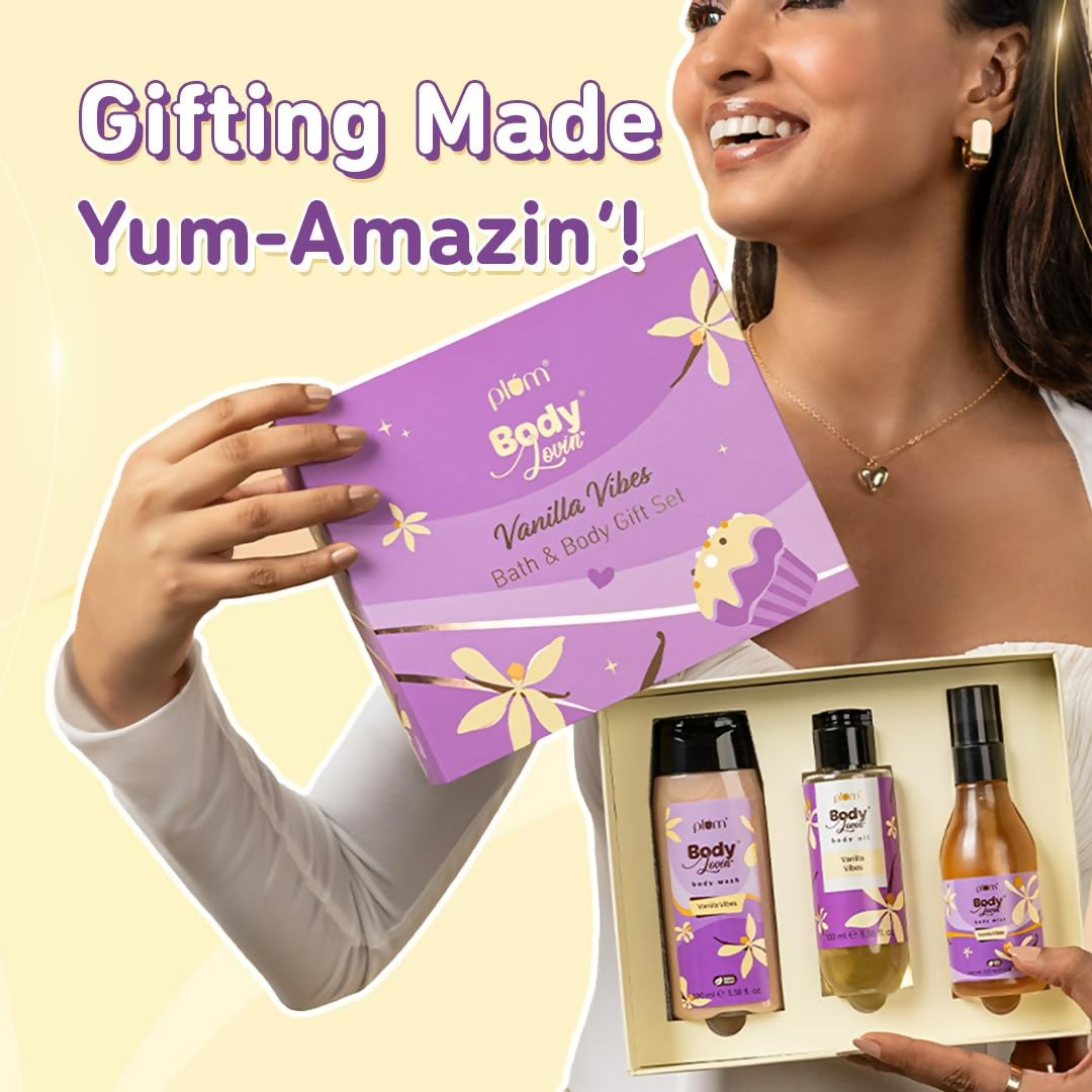 Plum BodyLovin' Vanilla Vibes Bath & Body Gift Set - Distacart