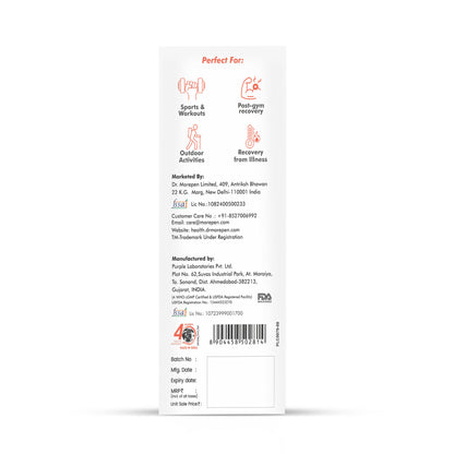 Dr. Morepen Hydrolyte Electrolyte & Vitamin Drink Mix - Strawberry - Distacart