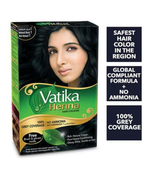 Thumbnail for Vatika Dabur Vatika Henna Hair Colour -Jet Black - Distacart