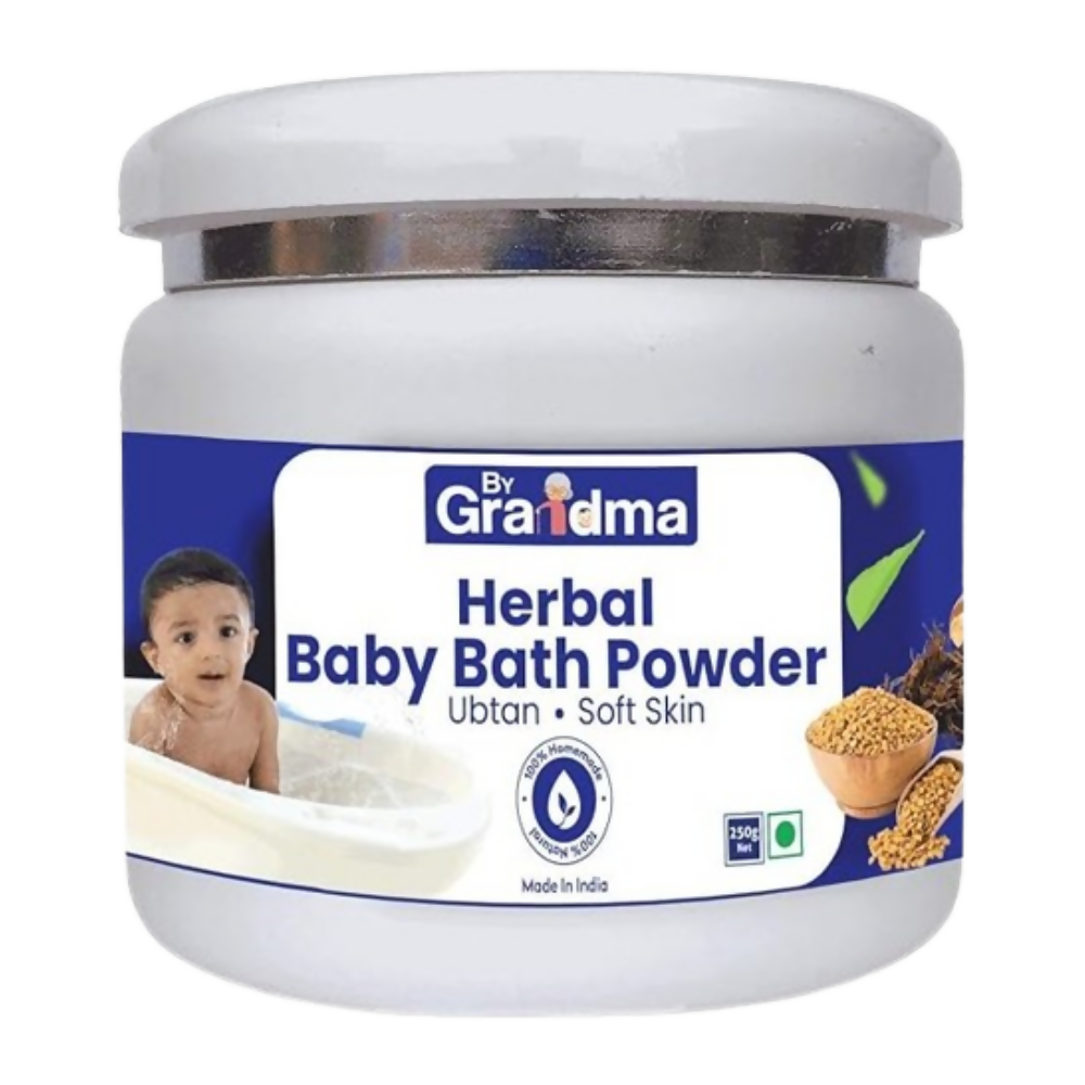 By Grandma Homemade Herbal Baby Bath Powder - Distacart