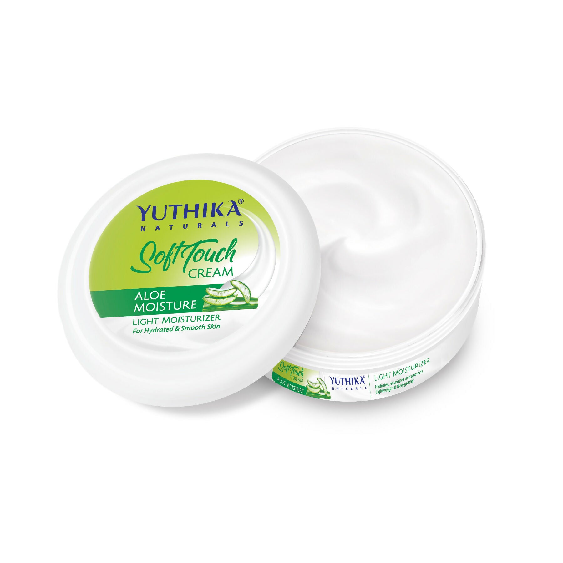 Yuthika Naturals Aloe Moisture Light Moisturizer Cream - Distacart