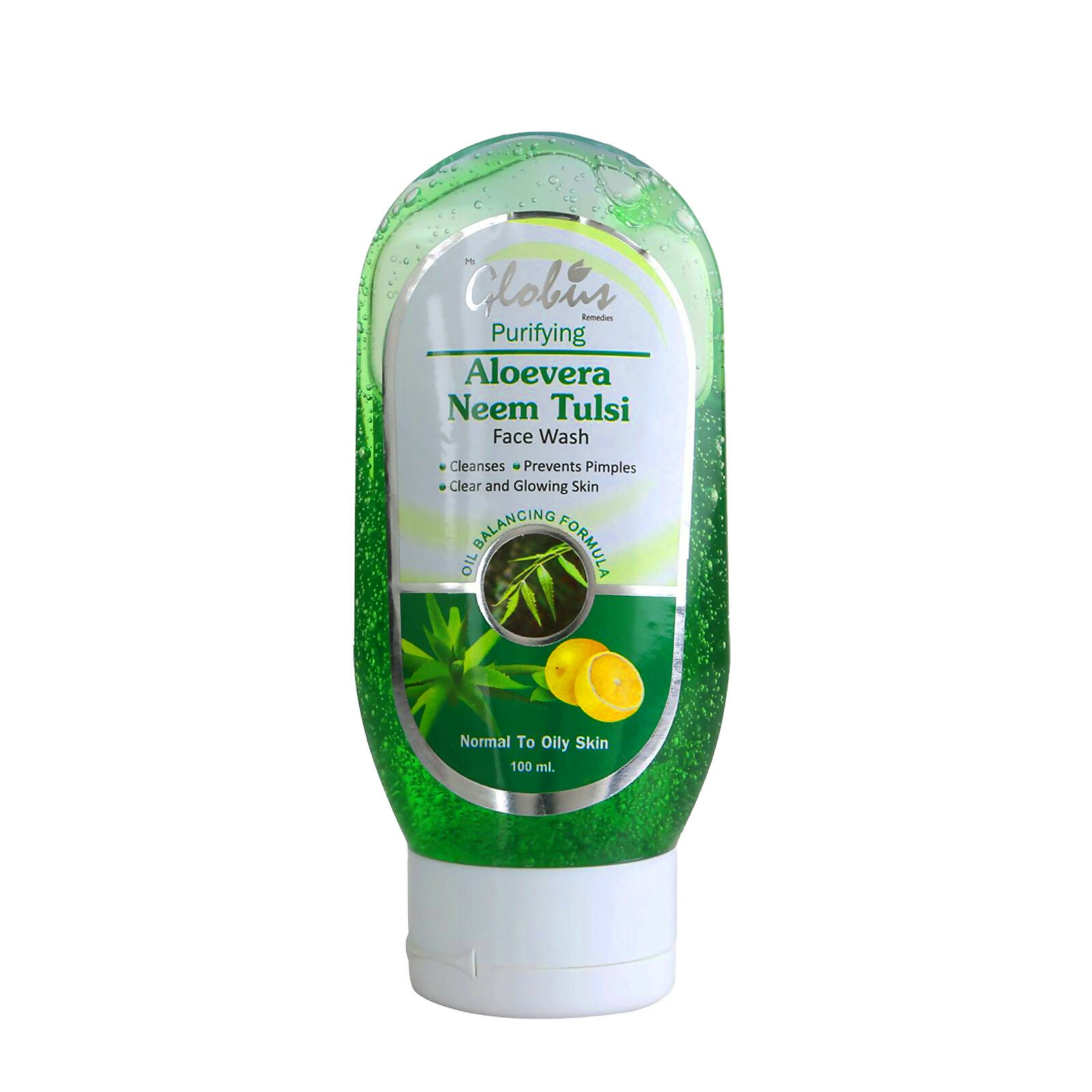 Globus Remedies Aloe vera Neem Tulsi Face Wash