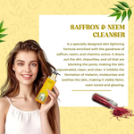 Thumbnail for Rajasthan Herbals Herbal Facial Cleanser with Kashmiri Saffron & Neem