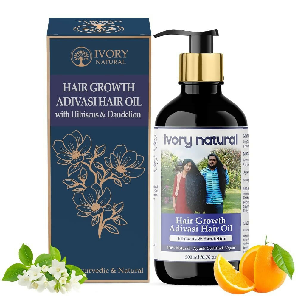 Ivory Natural Original Adivasi Hair Oil for Grow Hair