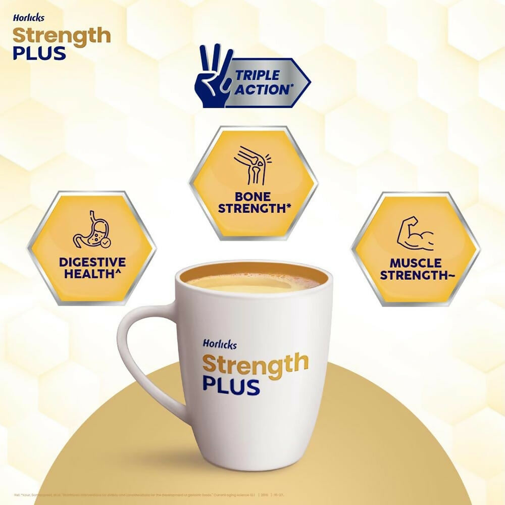 Horlicks Strength Plus - Vanilla Flavor - Distacart