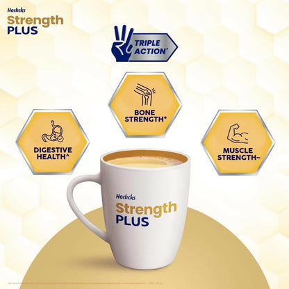 Horlicks Strength Plus - Vanilla Flavor - Distacart