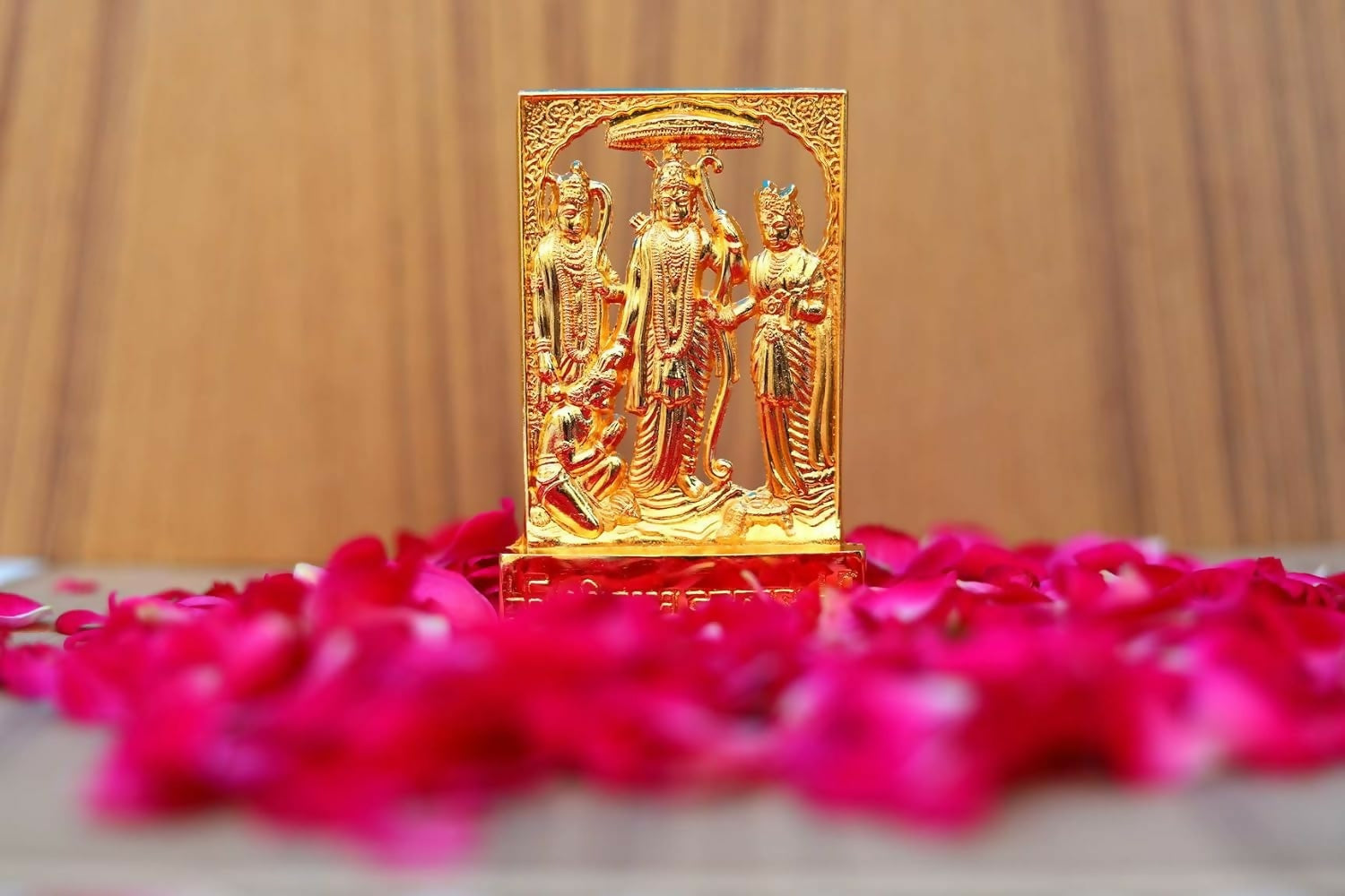 Rudradivine Brass Ram Darbar Murti Idol Statue - Distacart