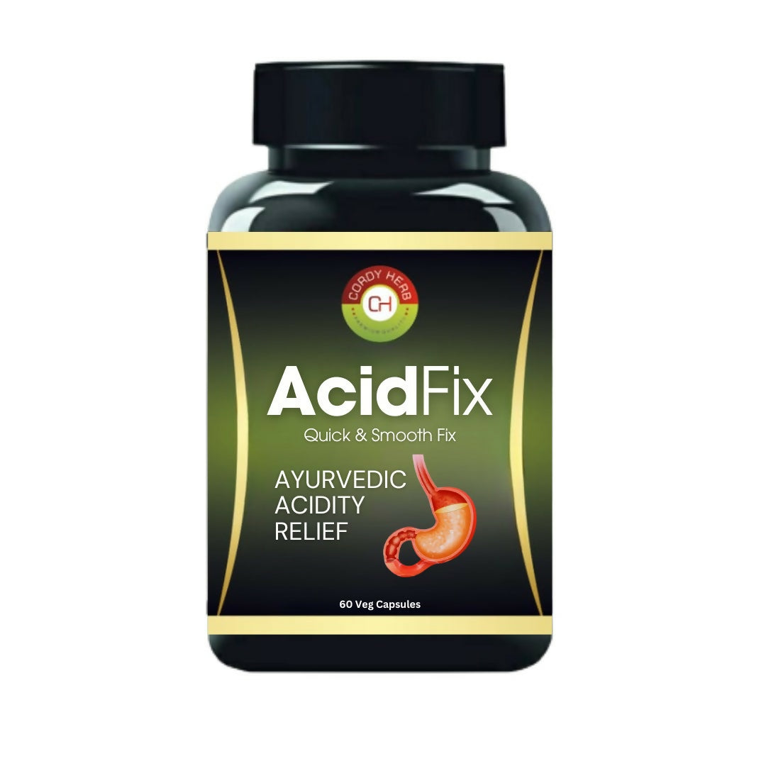 Cordy Herb AcidFix Herbal Capsules - Distacart