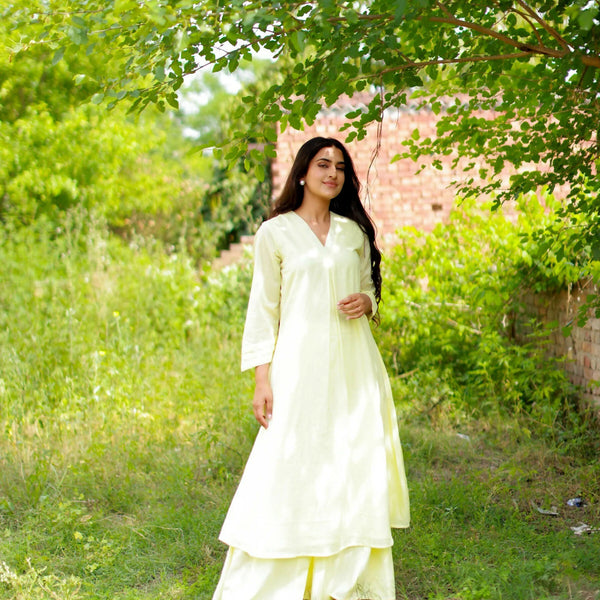 Aayaa Designer Pure Cotton 2 Piece Set Palazzo & Sets - Distacart
