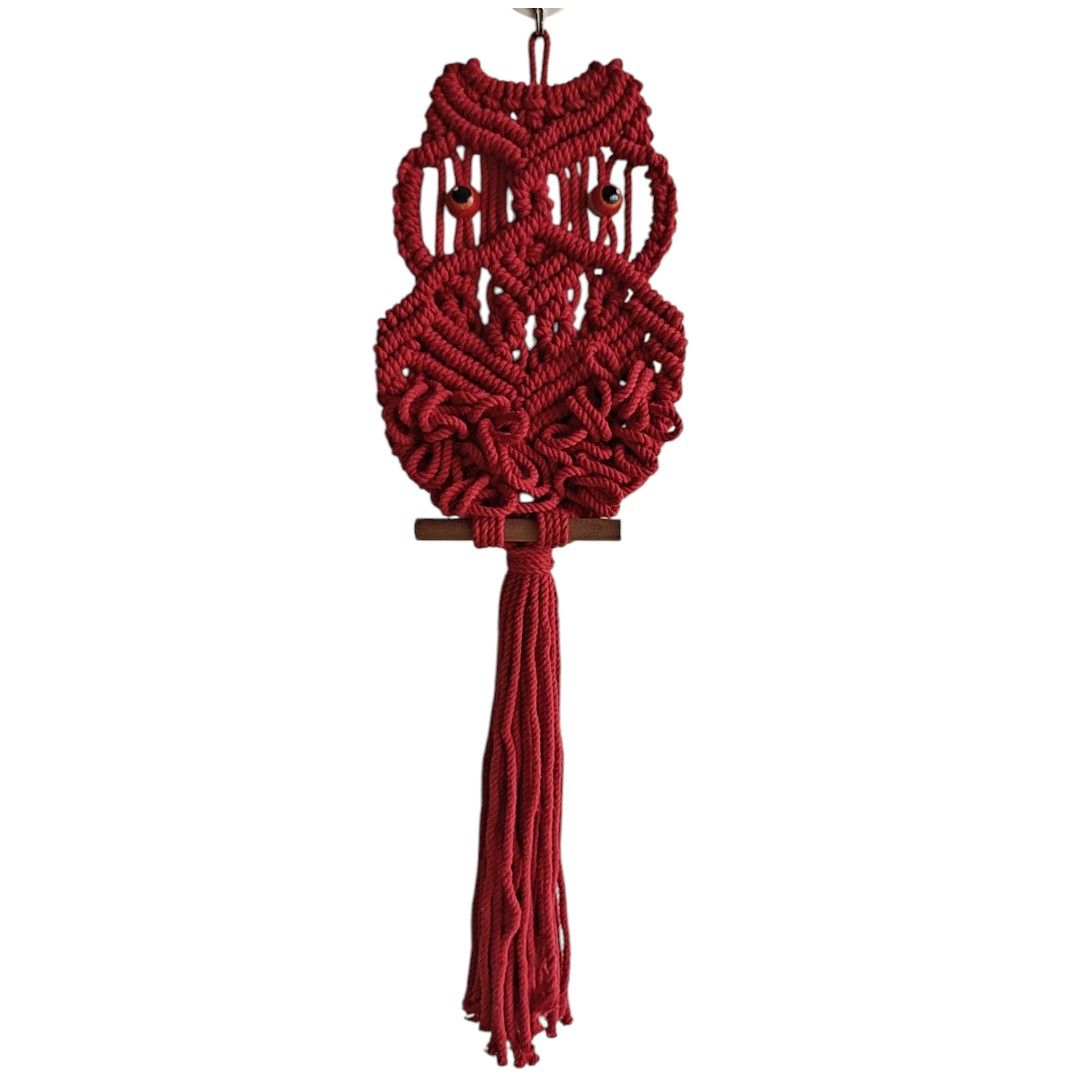 Sun Mun Decors Premium Macrame Owl
