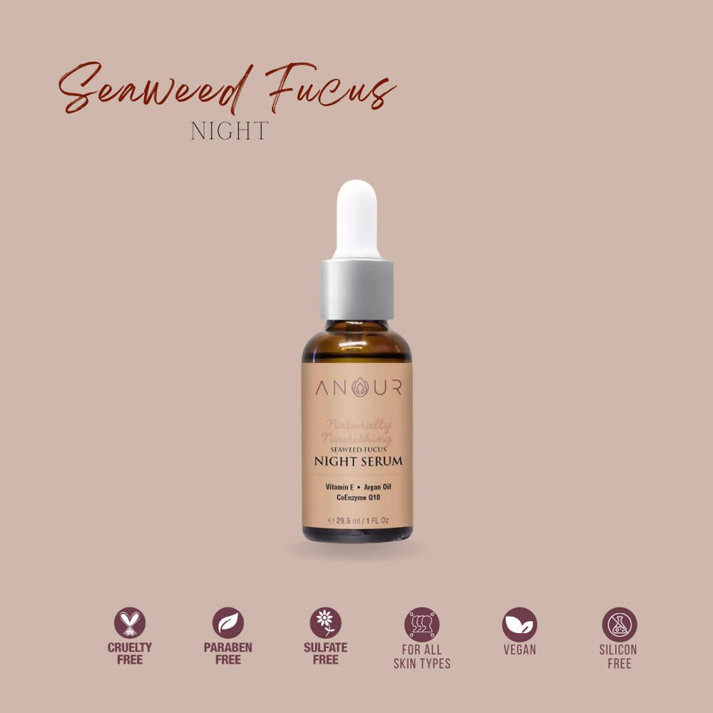 Anour Naturally Nourishing Seaweed Fucus Night Serum