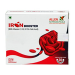 Thumbnail for Allen Homeopathy Iron Booster Capsules - Distacart