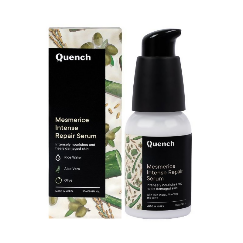 Quench Rice Water Intense Repair Serum With Niacinamide For Dewy & Even Skin Tone - Distacart