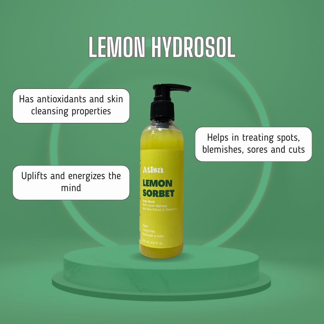 Atisa Lemon Sorbet Body Wash - Distacart
