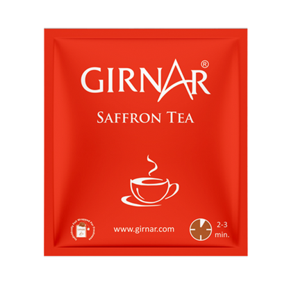 Girnar Black Tea Bags - Saffron - Distacart