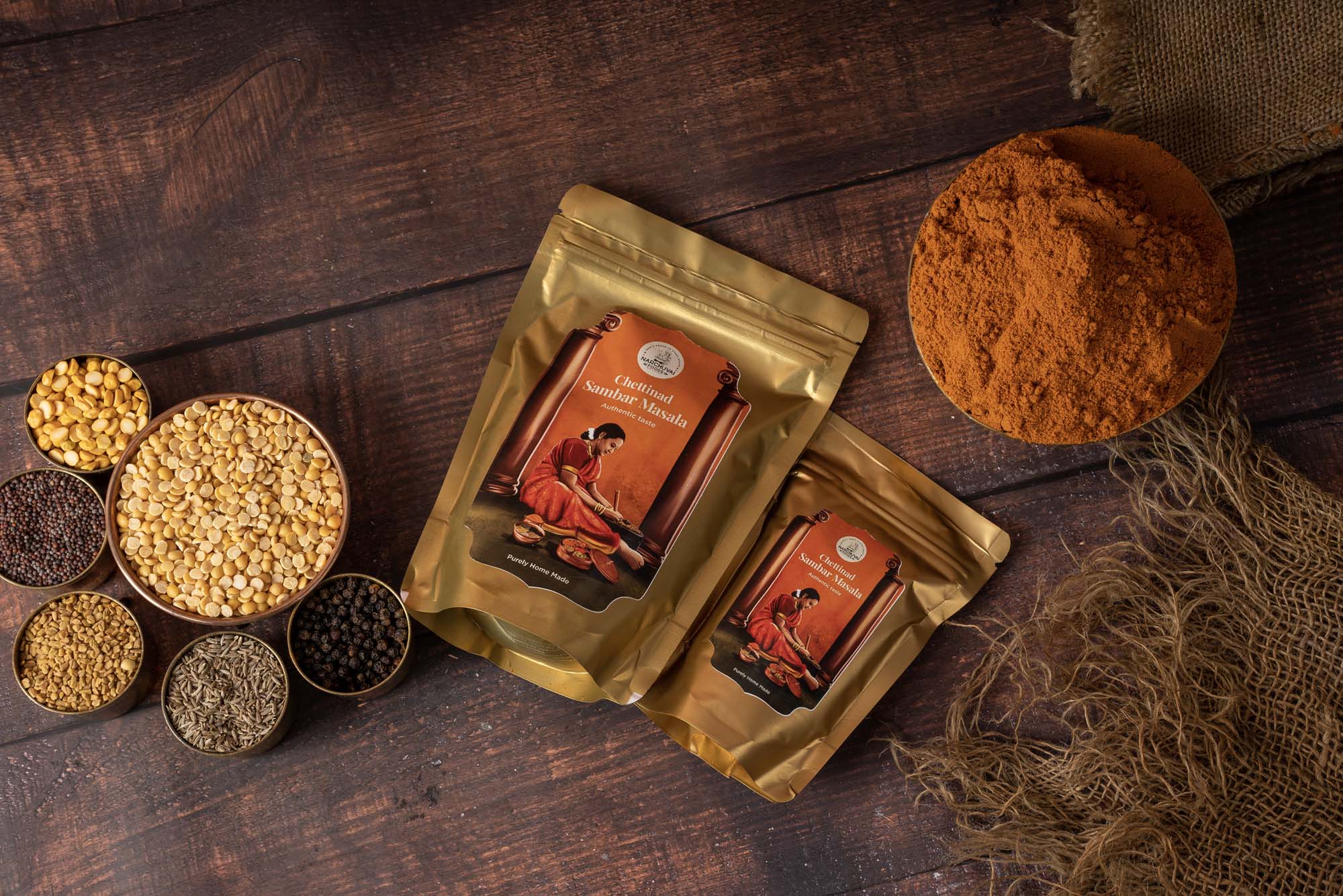 Narchuvai Foods Chettinad Sambar Masala