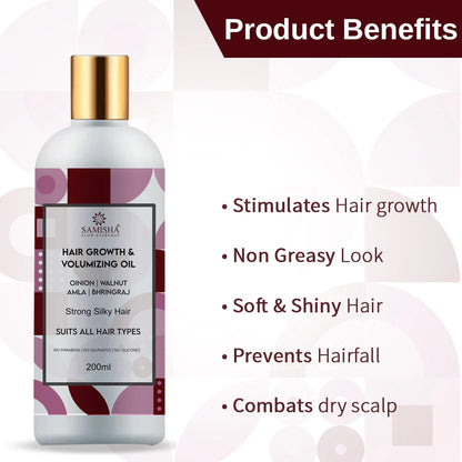 Samisha Red Onion Hair Oil - Distacart
