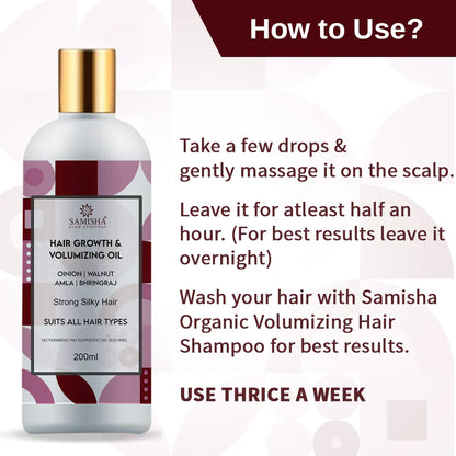 Samisha Red Onion Hair Oil - Distacart