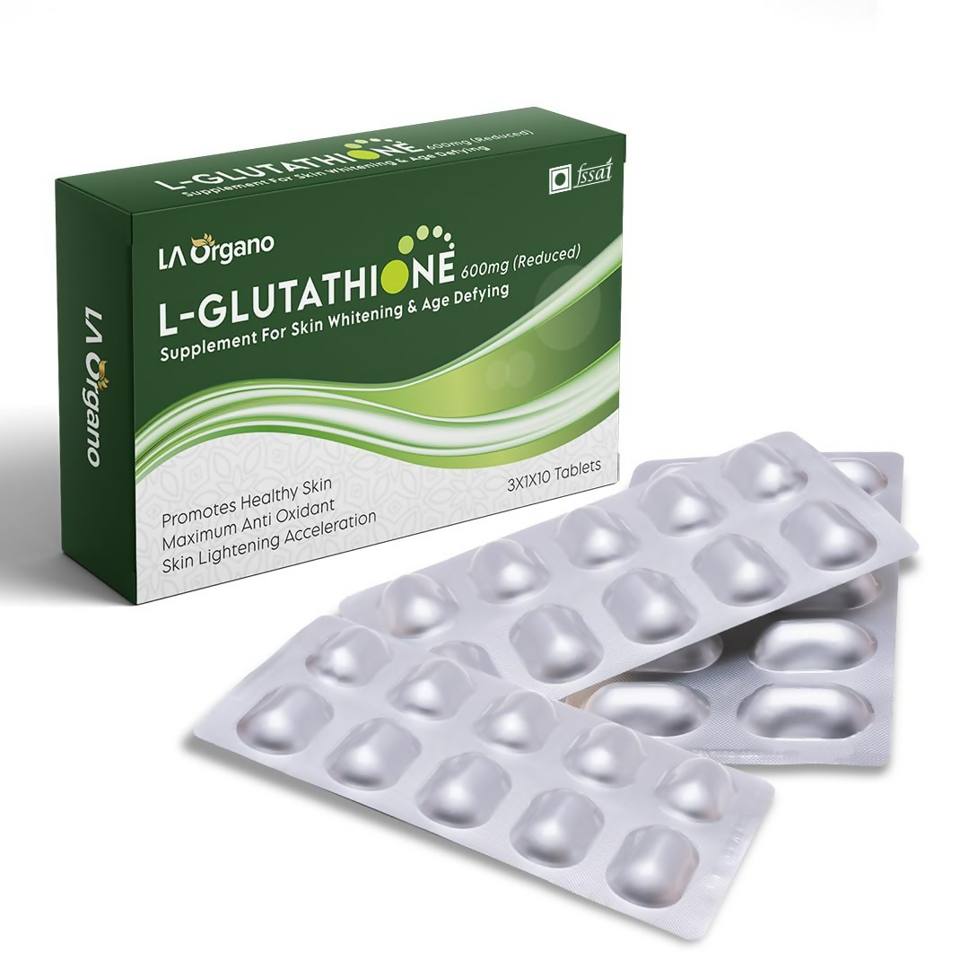 LA Organo L Glutathione Tablets - Distacart