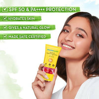 Thumbnail for Mamaearth Beetroot Hydraful Sunscreen SPF 50 & PA++++ - Distacart