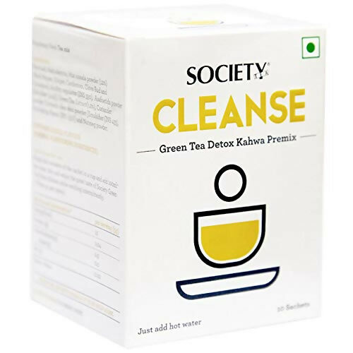 Society Cleanse Green Tea Detox Kahwa Premix - Distacart
