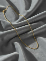 Thumbnail for NVR Women Gold Plated Minimal Chain - Distacart