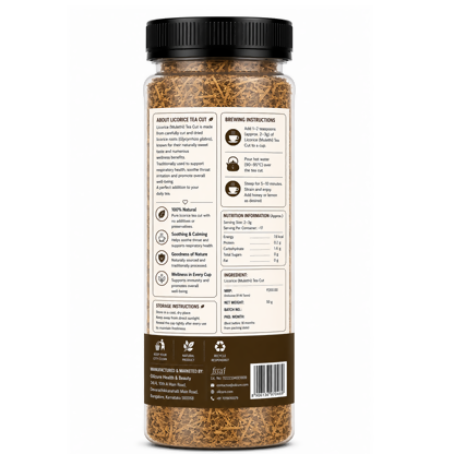 Nxtgen Ayurveda Licorice Root Tea Cut - Dista