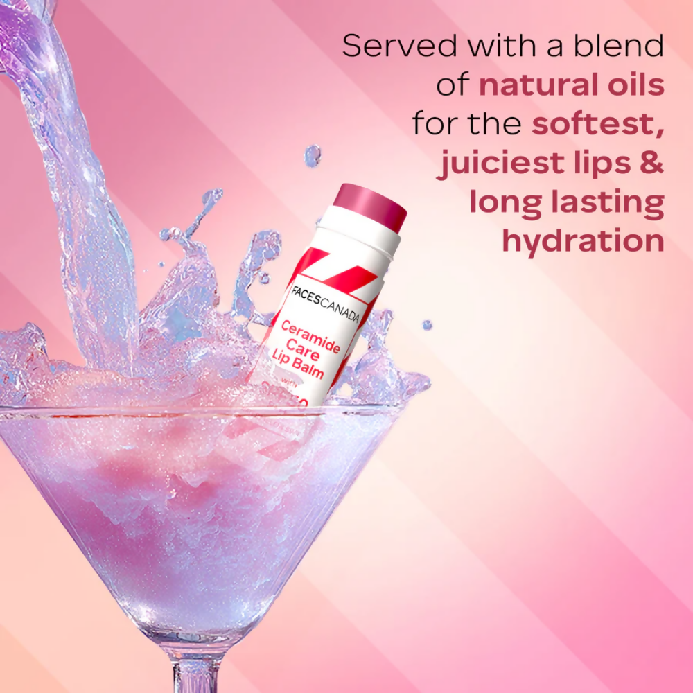 Faces Canada Ceramide Care Lip Balm - Watermelon Swirl 03 - Distacart