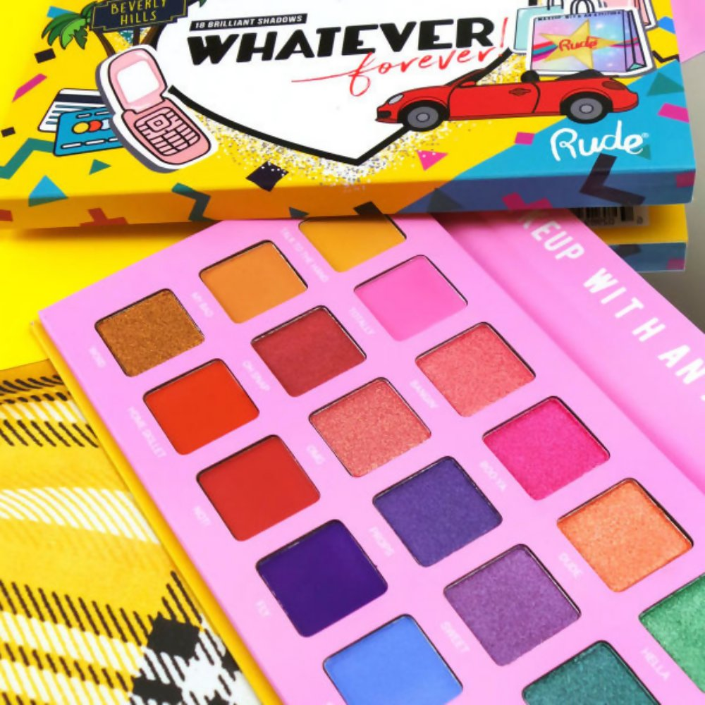 Rude Cosmetics Whatever Forever 18 Eyeshadow Palette