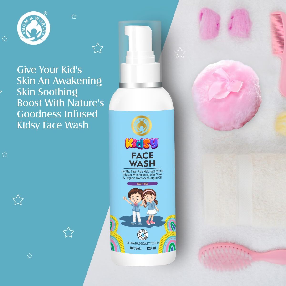 Mom & World Kidsy Face Wash - Distacart