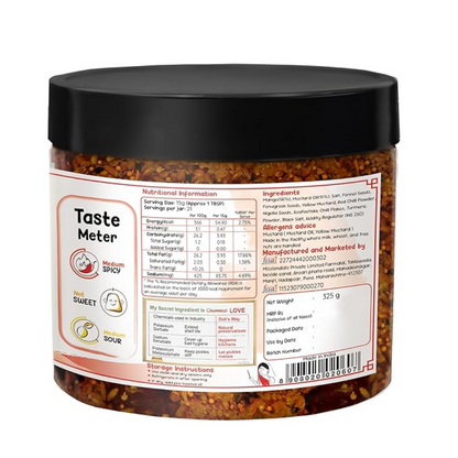 FarmDidi Punjabi Mango Pickle - Tangy & Salty - Distacart