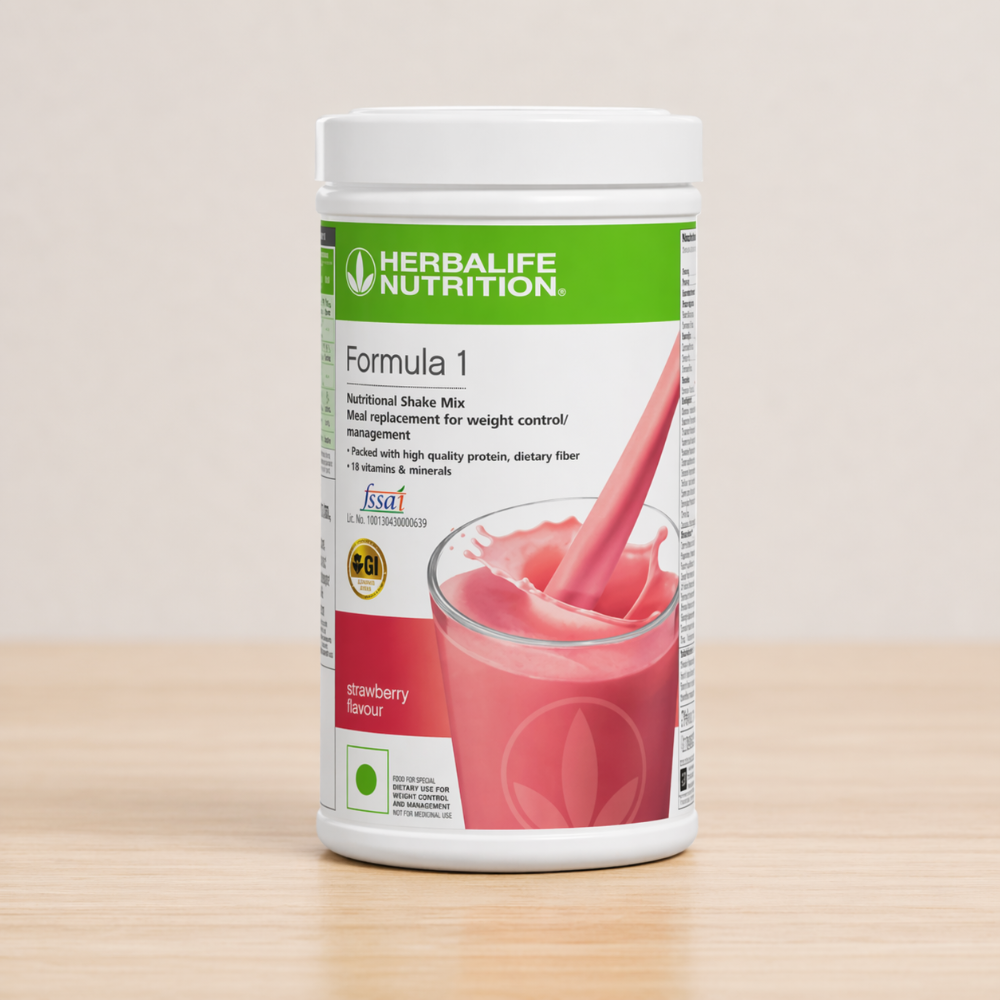 Herbalife Formula 1 Nutritional Shake Mix - Strawberry Flavor - Distacart