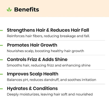 Avimee Herbal Shakuntala Hair Cleanser/Shampoo For Silky & Shiny Hair With Aloe Vera, Apple Cider Vinegar, Rice Protein & Keratin Protein - Distacart