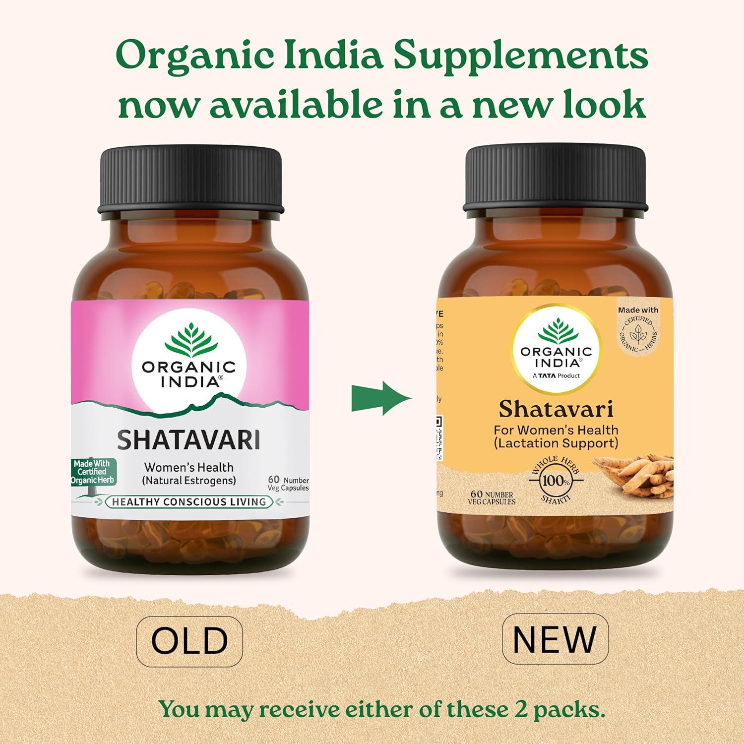 Organic India Shatavari Capsules - Distacart