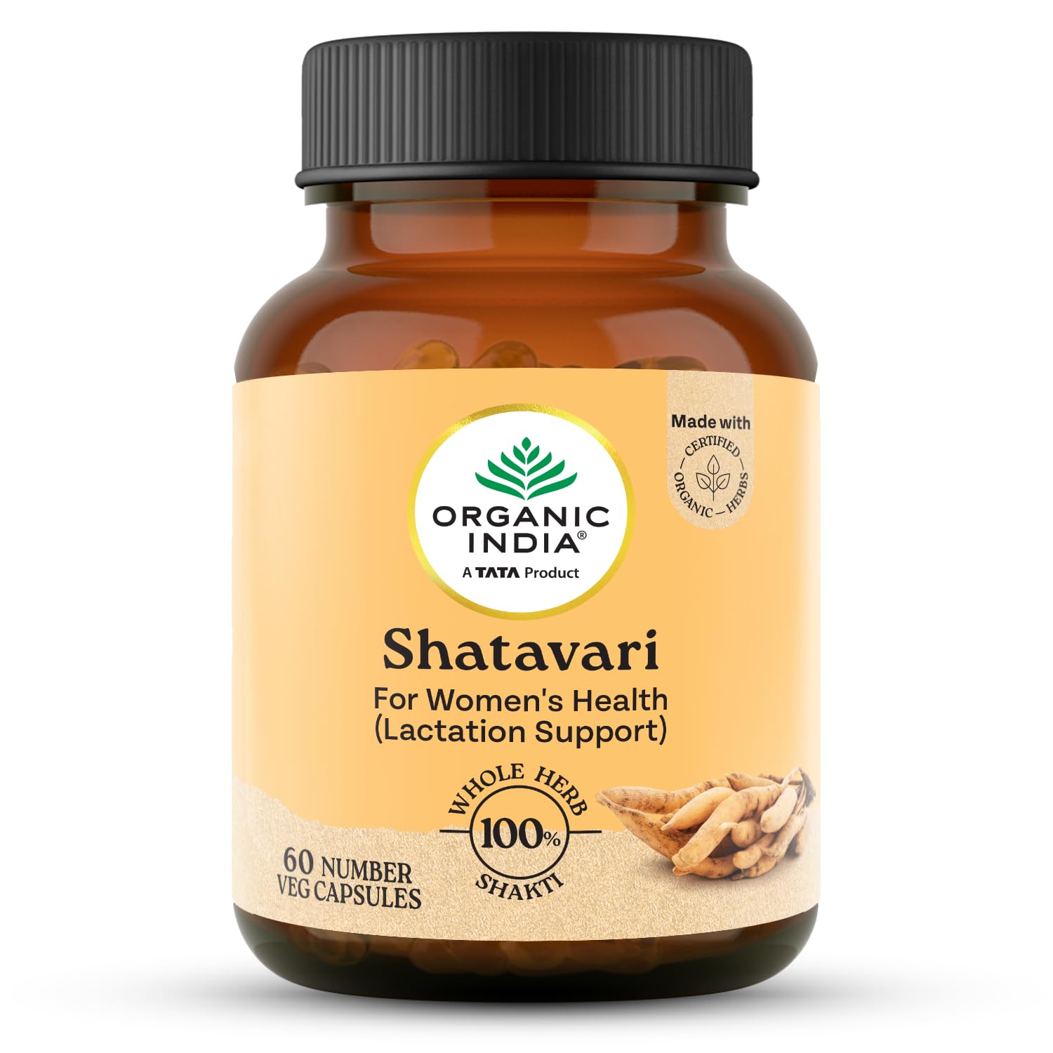 Organic India Shatavari Capsules - Distacart