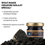 Thumbnail for Vedapure Shudh Himalayan Shilajit Resin 25g - Limited Time Offer